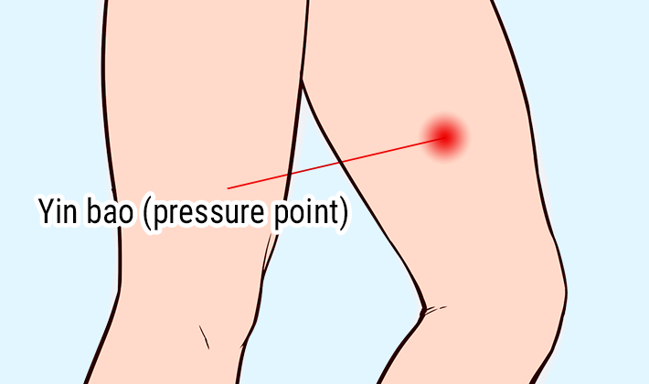 Yin bao (pressure point)